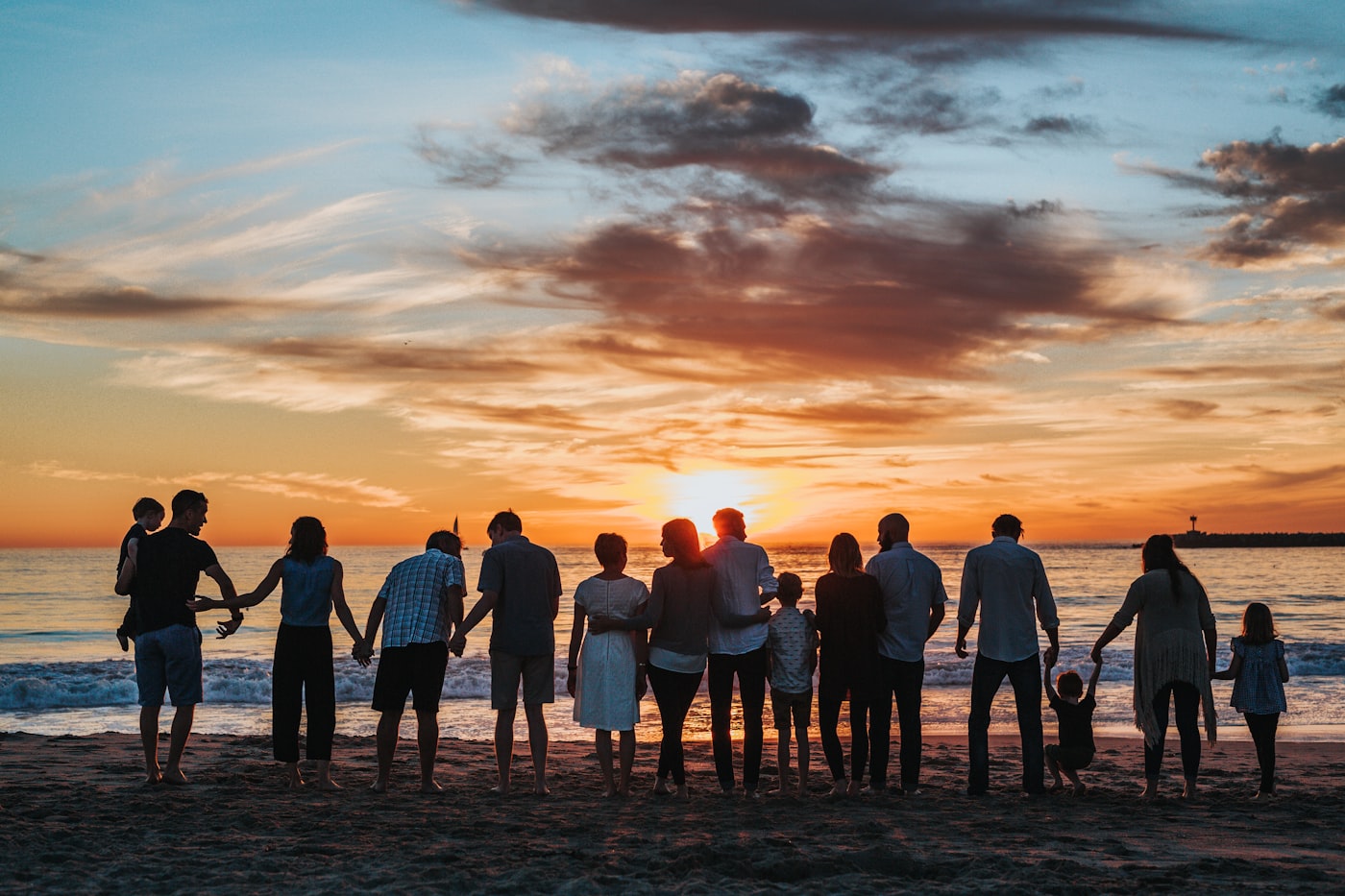 Multi-generational family connected through estate planning