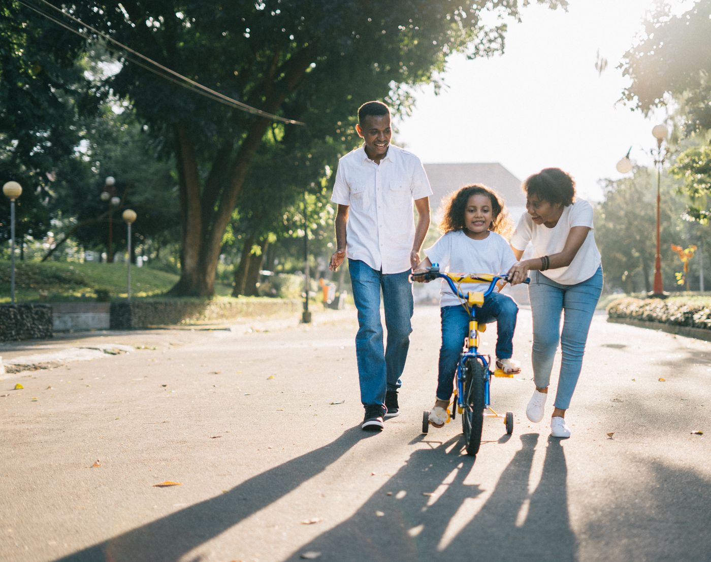 Family enjoying life with income protection peace of mind