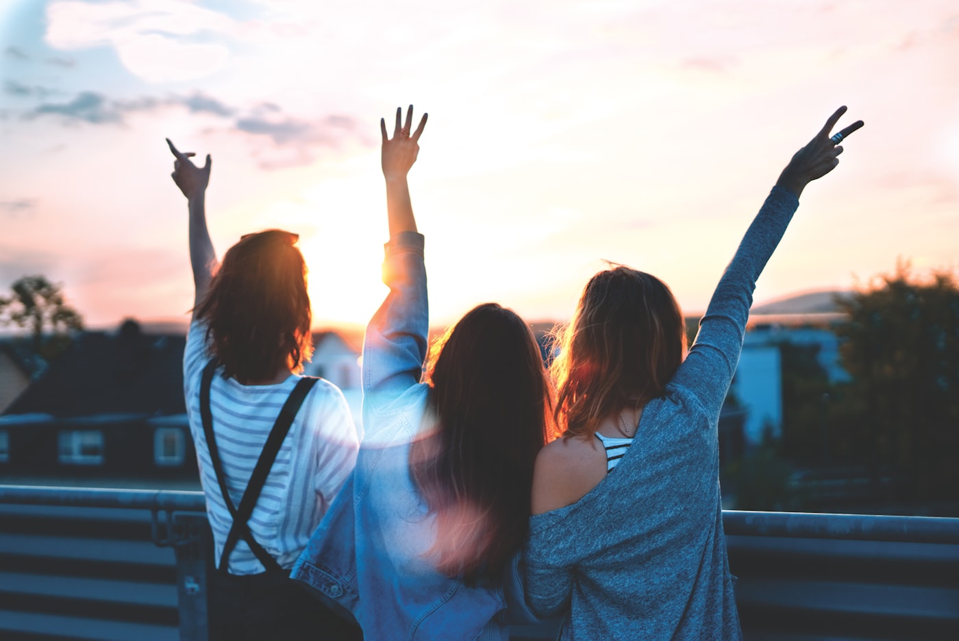 People enjoying life supported by passive income