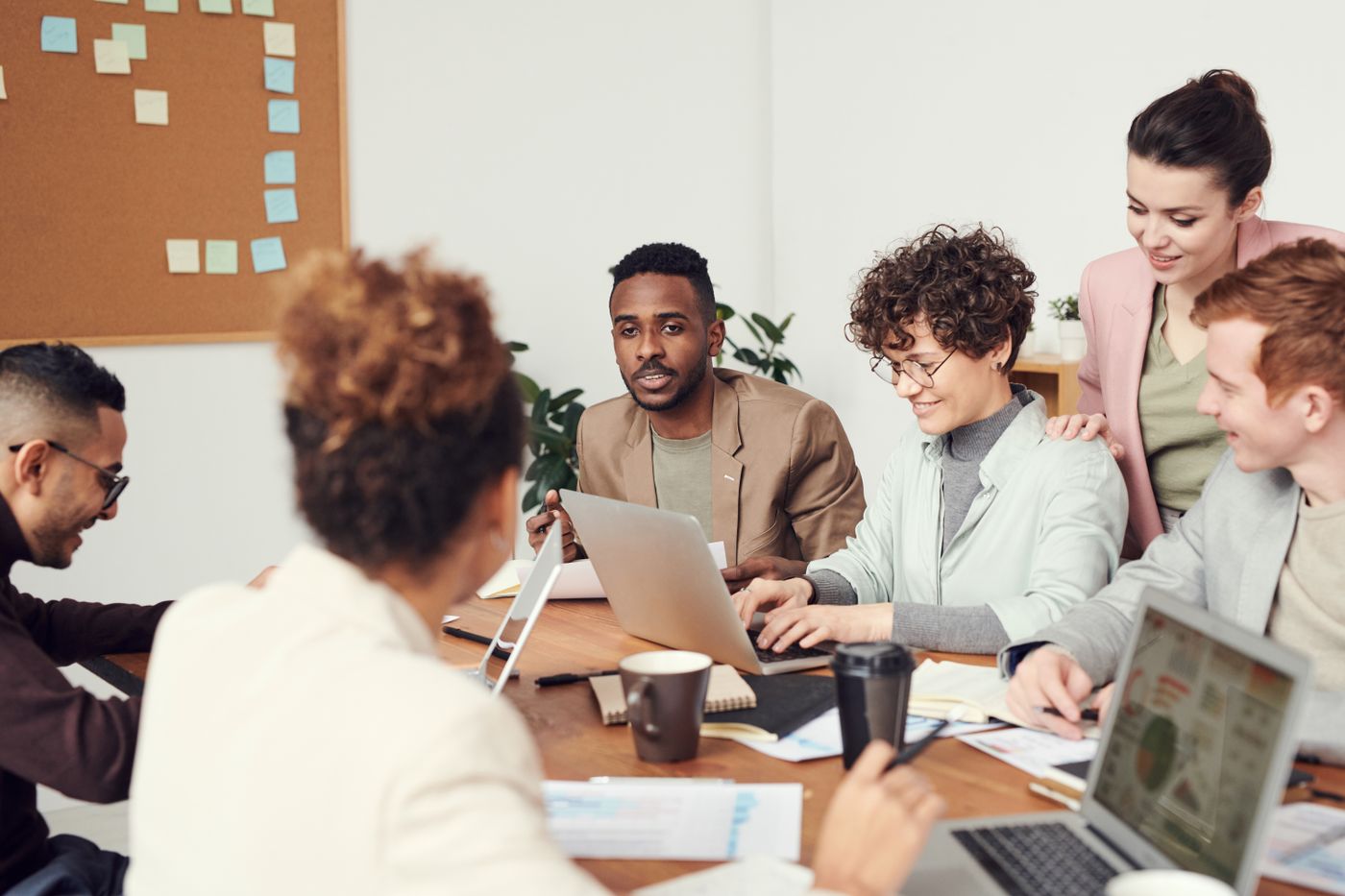 People attending a financial literacy webinar